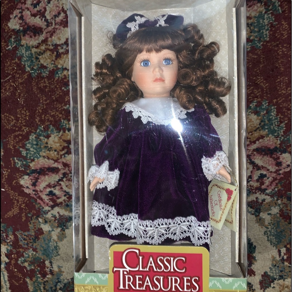 Classic treasures doll. Sold